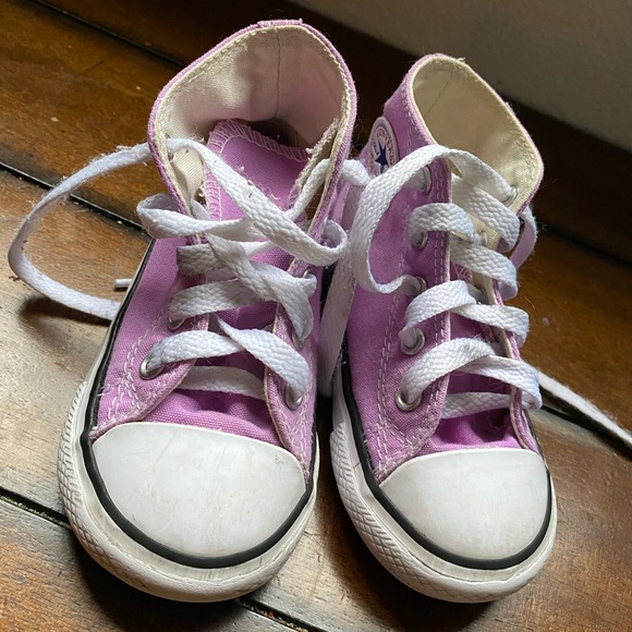 purple chucks for toddlers